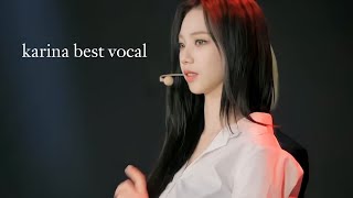 karina vocal compilation [upl. by Stace]