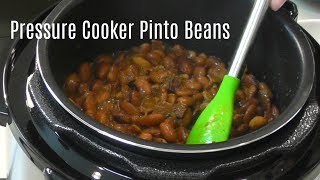 Pressure Cooker Pinto Beans  No Soak Quick Cook Beans  Cosori 2 Quart Electric Pressure Cooker [upl. by Enilrek]