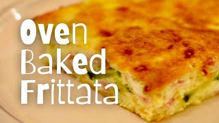 How to Make an Awesome Oven Baked Frittata  Easy Italian Recipes [upl. by Downs]