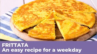 How to make the real FRITTATA  Tratidional Italian Recipe [upl. by Forlini]