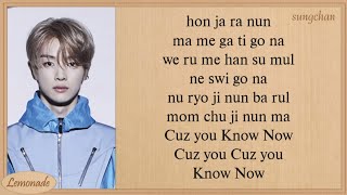 NCT U  Know Now Easy Lyrics [upl. by Chrisoula]