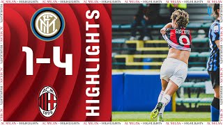 Highlights  Inter 14 AC Milan  Matchday 17 Womens Serie A 202021 [upl. by Niliac714]