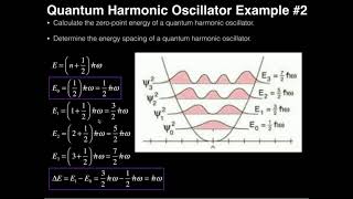 Quantum Harmonic Oscillator Calculating ZeroPoint Energy and Energy Spacing [upl. by Irec]