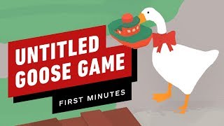 The First 11 Minutes of Untitled Goose Game  Gameplay [upl. by Adis]