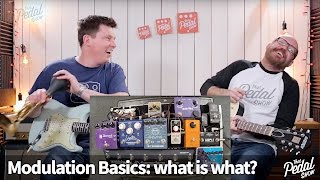 That Pedal Show – Modulation Basics Chorus Phaser Flanger Vibrato Tremolo amp Vibe [upl. by Lovel]