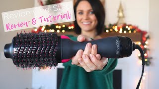 Easiest Way To Use Revlon OneStep Volumizer Hair Dryer amp Review [upl. by Emeric477]