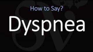 How to Pronounce Dyspnea CORRECTLY Meaning amp Pronunciation [upl. by Ahsonek]