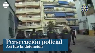 Así fue la espectacular persecución policial por las calles de Sevilla que se ha hecho viral [upl. by Gabor]