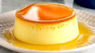 Professional Baker Teaches You How To Make CRÈME CARAMEL [upl. by Eilama]