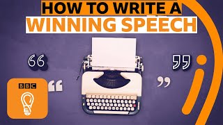 How to write a perfect speech  BBC Ideas [upl. by Grieve119]