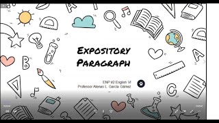 Expository Paragraph Tutorial [upl. by Ecinom952]