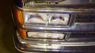 How To Adjust Headlights on a GM Truck [upl. by Hedi]