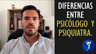 Diferencias entre un psicólogo y un psiquiatra [upl. by Annaoi]