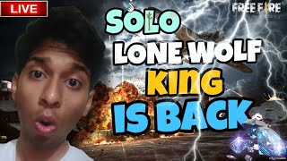 Free Fire Live 🔴 Lone Wolf King 🥴Yanva Gaming 😁 With Comeback Challenge 😂 ff freefire YanvaGaming [upl. by Ecallaw532]