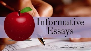 How to Write Informative Expository Essays [upl. by Mages54]