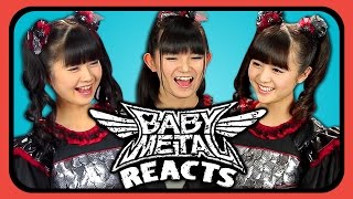 BABYMETAL REACTS TO YOUTUBERS REACT TO BABYMETAL [upl. by Nereil188]