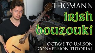 Thomann Hora Irish Concert Bouzouki  Octave to Unison Conversion [upl. by Doug]