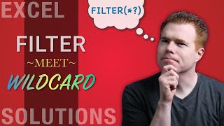 Using Excel’s Wildcards with the FILTER Function [upl. by Kiryt907]