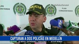 Video muestra entre lágrimas a dos policías capturados por extorsión [upl. by Amias]