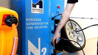 NG90 4 Nitrogen Tyre Inflation – Hofmann Megaplan [upl. by Ahkeber713]