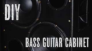 DIY 2x12quot Bass Guitar Cabinet [upl. by Aneehs]