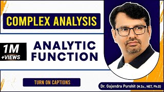 Complex Analysis  Analytic Function  Cauchy Riemann Equation BY GP sir [upl. by Alic]