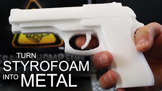 How To Turn Styrofoam Into Solid Aluminum [upl. by Tillie754]