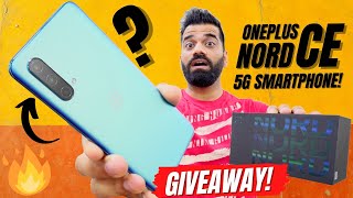 OnePlus Nord CE 5G Unboxing amp First Look  Complete Package Giveaway🔥🔥🔥 [upl. by Ennovi830]