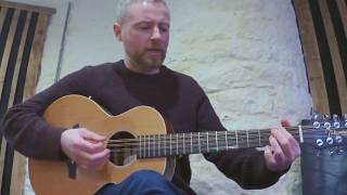 Irish Bouzouki Lesson 1  advanced chord progression [upl. by Ineslta]