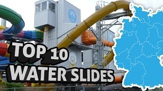 TOP10 Die extremsten Wasserrutschen Deutschlands  Germanys most extreme water slides [upl. by Salvador901]