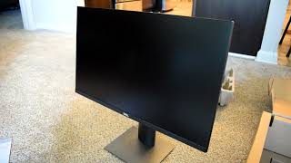 Dell P2419H 24quot 1080P Monitor Unboxing and Quick Setup [upl. by Inafetse]