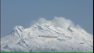 Volcán Popocatepetl e Iztaccihuatl Video en 4k [upl. by Armand419]