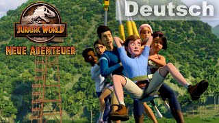 Zipline  JURASSIC WORLD NEUE ABENTEUER  NETFLIX [upl. by Anneehs]