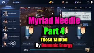 MIR4 Myriad Needle Part 4 Those Tainted By Demonic Energy [upl. by Nolahc]