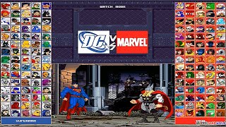 DC VS MARVEL  MUGEN  2021 [upl. by Ching474]