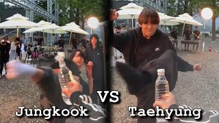 Jungkook vs Taehyung  Funny Skill Differences Part 2 [upl. by Lehcir]