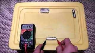 How to test battery with multimeter [upl. by Ynolem496]