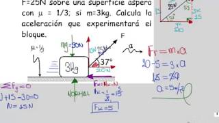 DINÁMICA  FÍSICA EJERCICIOS BÁSICOS [upl. by Rieth851]