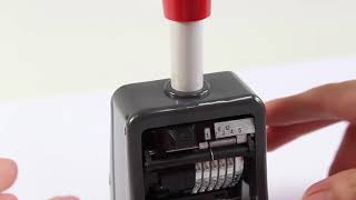 Trodat Automatic Numbering Machine [upl. by Nenney]