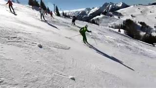 Skiurlaub 2018 Flachau  Snow Space Salzburg  Ski amade GoPro Hero 6 [upl. by Ninerb52]