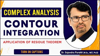 Complex Analysis Contour Integration  Application of Residue Theorem [upl. by Land32]