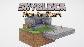 How to Start Skyblock [upl. by Raimondo671]