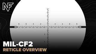 Nightforce NX8 MILCF2 Reticle Demonstration [upl. by Elehcor473]