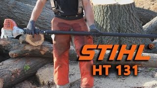 Stihl HT131 Pole Pruner Overview [upl. by Eelnyl]